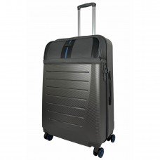 Валіза Semi Line 28" (L) Dark Brown/Blue Line (T5736-3)