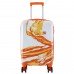 Валіза Semi Line 20" (S) White/Orange Print (T5655-1), код: 12453