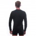 Термофутболка чоловіча Sensor Merino DF LS black 15100021, SM11M-black-XXXL, код: 11409