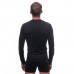Термофутболка чоловіча Sensor Merino Active LS black 11109033, SM11MA-black-XL, код: 11396