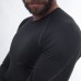 Термофутболка чоловіча Sensor Merino Active LS black 11109033, SM11MA-black-XL, код: 11396