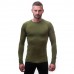 Термофутболка чоловіча Sensor Merino Active LS safari 17200019, SM11MA-safari-L, код: 11399