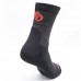 Шкарпетки Sensor Expedition Merino black/red 13200081, SU41EM-black-red-6-8, код: 11439