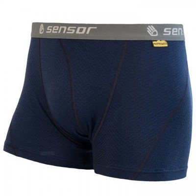 Термотруси чоловічі Sensor Merino DF deep blue 19200032, SM21M-deepblue-S, код: 11374