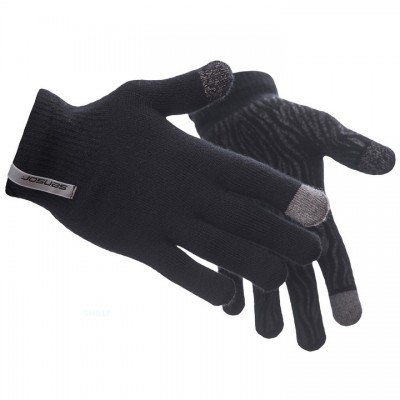 Рукавиці Sensor Merino black 22200116, SU51M-black-S/M, код: 11476