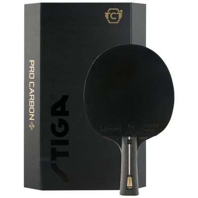 Ракетка для настільного тенісу Stiga Pro Carbon Plus 5 Star FL (1215-2820-01), код: 9967