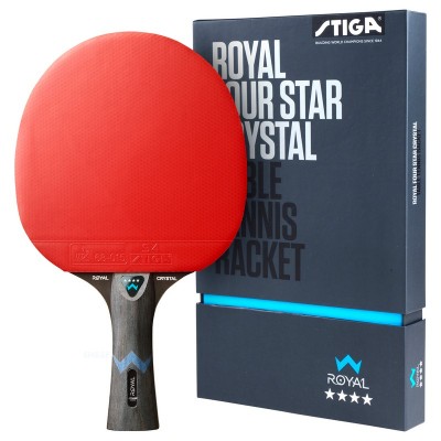 Ракетка для настільного тенісу Stiga Royal Crystal 4 Star FL (1214-2818-01), код: 9970