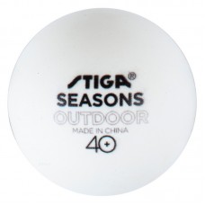 М'ячі для настільного тенісу Stiga Seasons, White 12 шт (1110-2810-12)