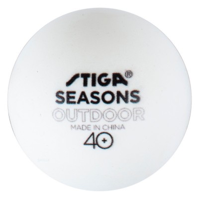 М'ячі для настільного тенісу Stiga Seasons, White 12 шт (1110-2810-12), код: 9990