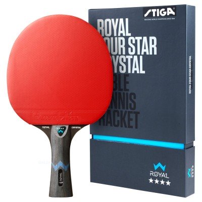 Ракетка для настільного тенісу Stiga Royal Crystal 4 Star FL (1214-2818-01), код: 9970