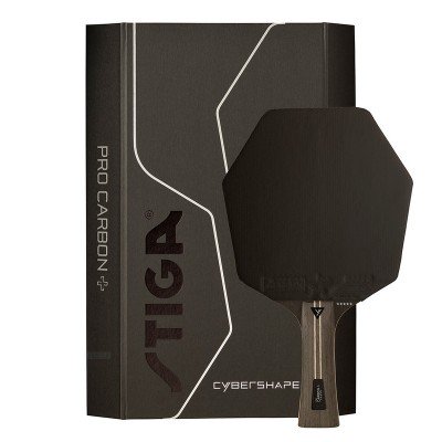 Ракетка для настільного тенісу Stiga Pro Carbon Plus Cybershape 5 Star FL (1215-0401-35), код: 10033