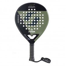 Ракетка для падел тенісу Stiga Racket ACT Black/Olive Green (2202-0919-01)