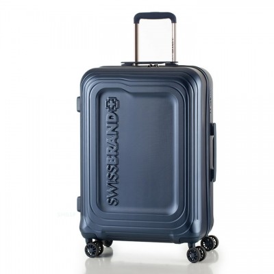 Валіза Swissbrand London (M) Navy (SWB_LHLON603M), код: 8114