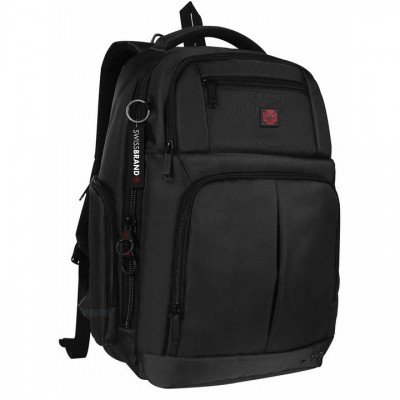 Рюкзак міський Swissbrand Wembley 19 Black (SWB_S19BEWEM001U), код: 8059