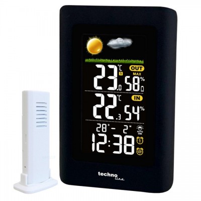 Метеостанція Technoline WS6447 Black (WS6447), код: 7995