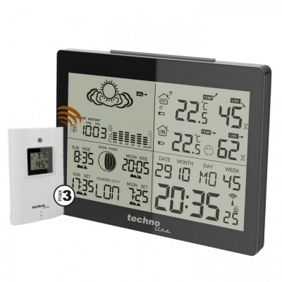 Метеостанція Technoline WS6760 Black (WS6760), код: 10490