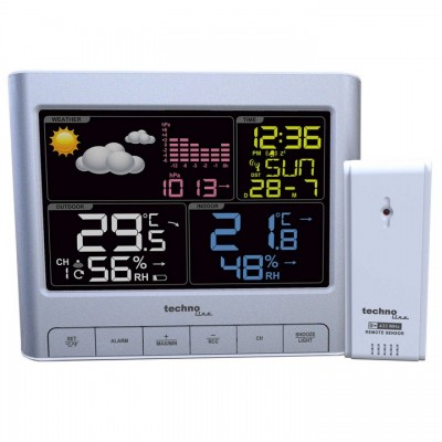 Метеостанція Technoline WS6449 Silver (WS6449), код: 7993
