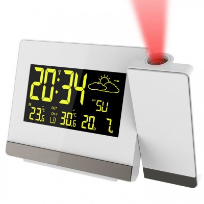 Годинник проекційний Technoline WT549 White (WT549), код: 7988