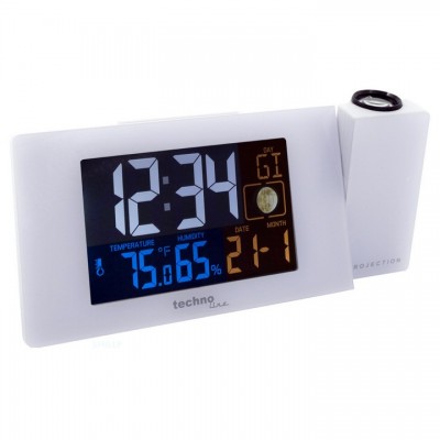 Годинник проекційний Technoline WT537 White (WT537), код: 7989