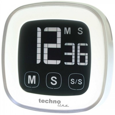Таймер кухонний Technoline KT400 Magnetic Touchscreen White (KT400), код: 8002