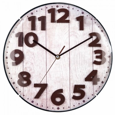 Годинник настінний Technoline WT7430 Light Brown (WT7430), код: 7987