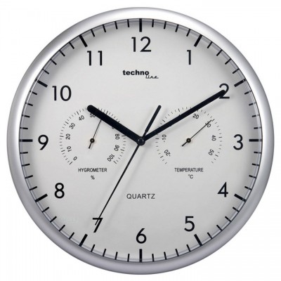 Годинник настінний Technoline WT650 White (WT650), код: 7986