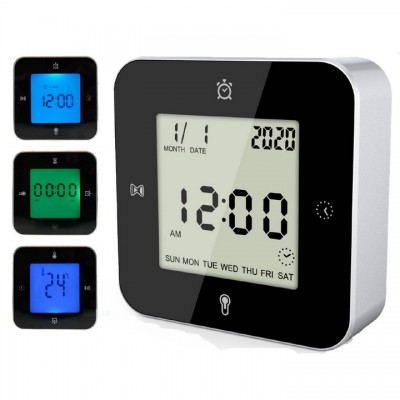 Годинник настільний Technoline WT344 Black/Silver (WT344), код: 8041