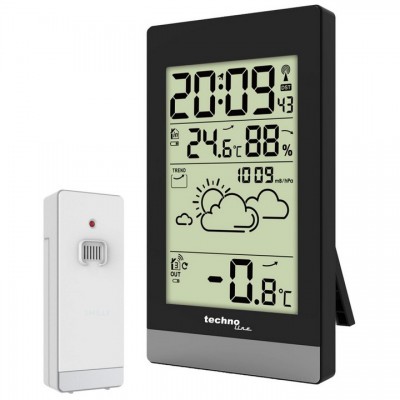 Метеостанція Technoline WS9132 Black (WS9132), код: 10527