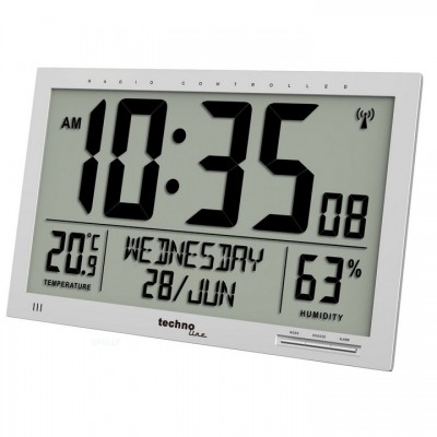 Годинник настінний Technoline WS8013 Silver (WS8013), код: 8189