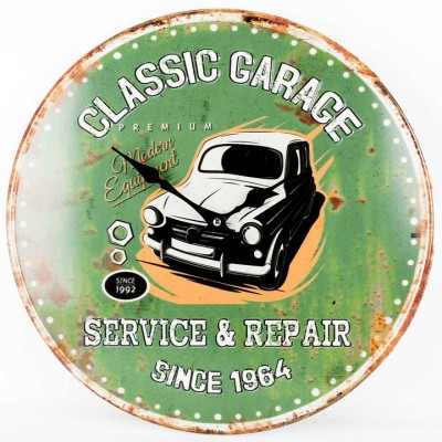 Годинник настінний Technoline 596579 Classic Garage (596579), код: 8181