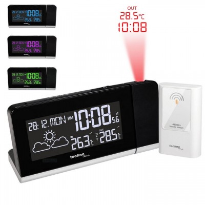 Годинник проекційний Technoline WT539 Black (WT539), код: 8207