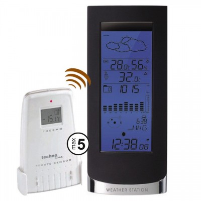 Метеостанція Technoline WS6501 Black Metall (WS6501), код: 8361