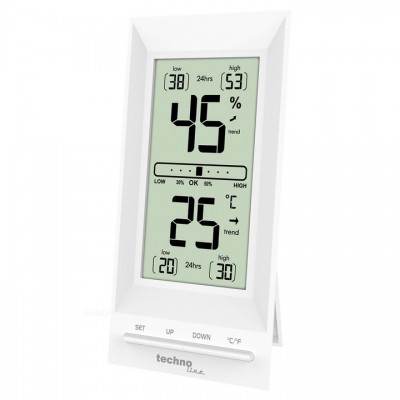 Термогігрометр Technoline WS9129 White (WS9129), код: 8436
