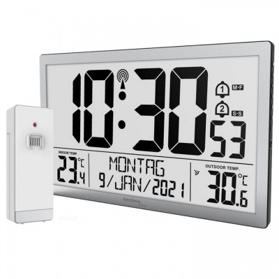 Годинник настінний Technoline WS8113 Silver (WS8113), код: 8549