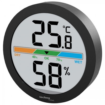 Термогігрометр Technoline WS9418 Black (WS9418), код: 8440
