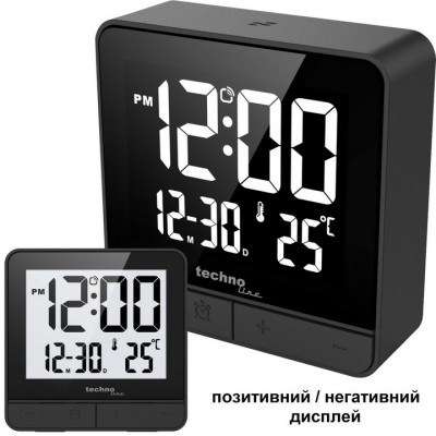 Годинник настільний Technoline WT375 Black (WT375), код: 8446
