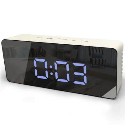 Годинник настільний Technoline WT475 White/Black Mirror (WT475), код: 8624