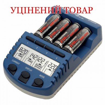Зарядний пристрій Technoline BC1000 SET + аккумулятори (BC1000) Discounted, код: 12301
