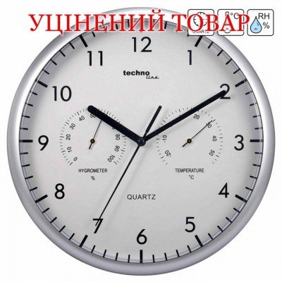 Годинник настінний Technoline WT650 White (WT650)_Discounted, код: 12403