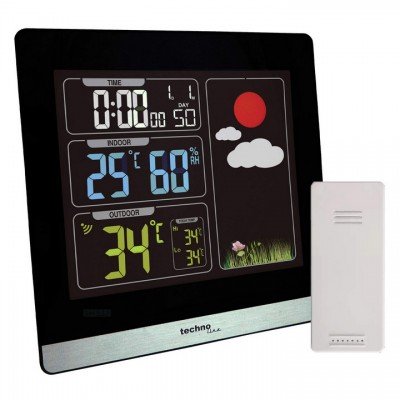 Метеостанція Technoline WS6448 Black (WS6448), код: 7994