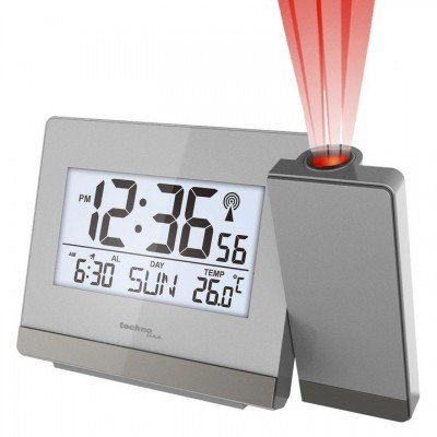 Годинник проекційний Technoline WT538 Silver/Anthracite (WT538), код: 10486
