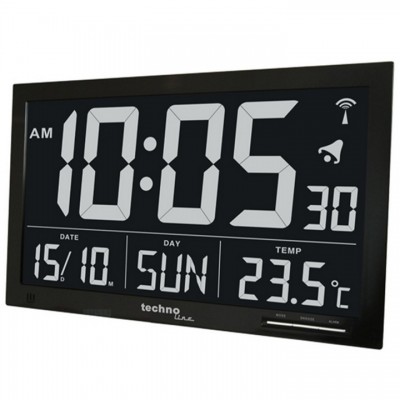 Годинник настінний Technoline WS8007 Black (WS8007), код: 7978