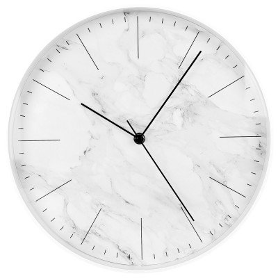 Годинник настінний Technoline 635205 White Marble (635205), код: 12479