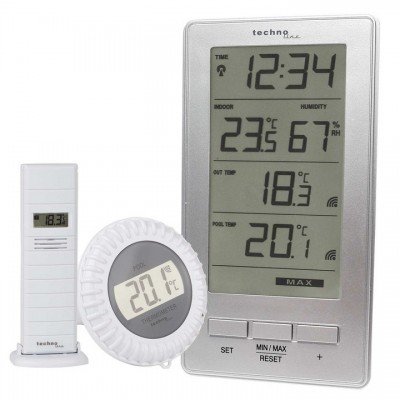 Термогігрометр Technoline WS9069 IT Silver (WS9069), код: 10494