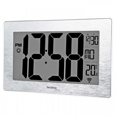 Годинник настінний Technoline WS8019 Silver (WS8019), код: 8040