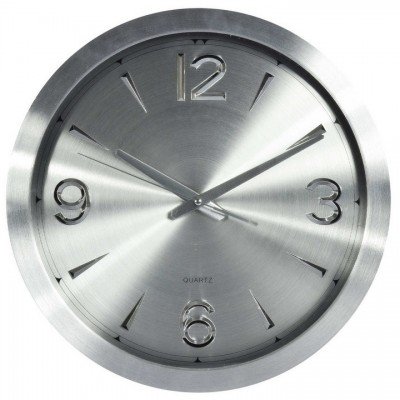 Годинник настінний Technoline 634911 Metal Silver (634911), код: 11694