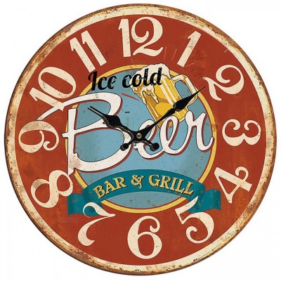 Годинник настінний Technoline 596831 Beer (596831), код: 8180