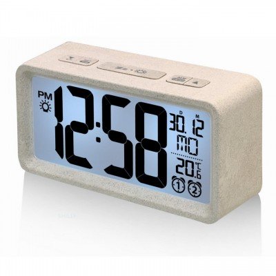 Годинник настільний Technoline WQ296 White (WQ296), код: 8198