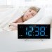 Годинник настільний з радіо Technoline WT460 Blue LED Black/Silver (WT460 blaue LED), код: 10524