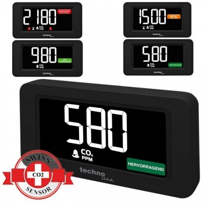 Метеостанція Technoline WL1022 Black (WL1022), код: 8470